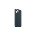Apple Silikon Case mit MagSafe, Handyhülle(dunkelblau, iPhone 13)