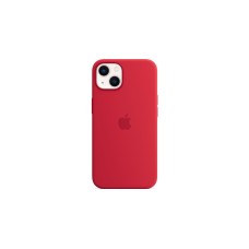 Apple Silikon Case mit MagSafe, Handyhülle(rot, (PRODUCT)RED, iPhone 13)