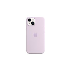Apple Silikon Case mit MagSafe, Handyhülle(flieder, Flieder, iPhone 14)
