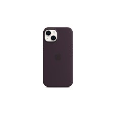 Apple Silikon Case mit MagSafe, Handyhülle(dunkelviolett, Holunder, iPhone 14)