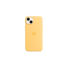 Apple Silikon Case mit MagSafe, Handyhülle(gelb, Sonnenlicht, iPhone 14 Plus)