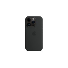 Apple Silikon Case mit MagSafe, Handyhülle(schwarz, Mitternacht, iPhone 14 Pro)
