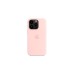 Apple Silikon Case mit MagSafe, Handyhülle(rosa, Kalkrosa, iPhone 14 Pro)