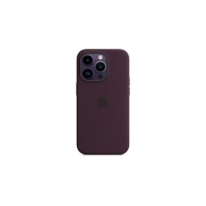Apple Silikon Case mit MagSafe, Handyhülle(dunkelviolett, Holunder, iPhone 14 Pro)