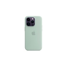 Apple Silikon Case mit MagSafe, Handyhülle(grün, Agavengrün, iPhone 14 Pro)