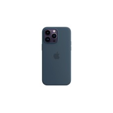 Apple Silikon Case mit MagSafe, Handyhülle(blaugrau, Sturmblau, iPhone 14 Pro Max)