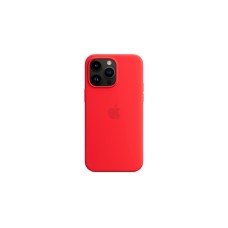 Apple Silikon Case mit MagSafe, Handyhülle(rot, (PRODUCT)RED, iPhone 14 Pro Max)