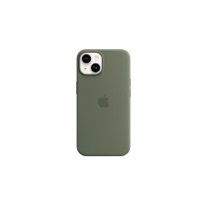 Apple Silikon Case mit MagSafe, Handyhülle(olivgrün, Olive, iPhone 14)