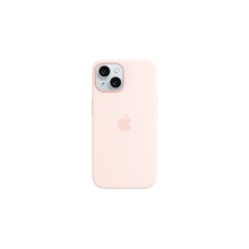 Apple Silikon Case mit Magsafe, Handyhülle(hellrosa, iPhone 15)