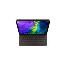 Apple Smart Keyboard Folio für das 11" iPad Pro (2. Generation), Tastatur(schwarz, UK-Layout, Rubberdome)