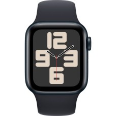 Apple Watch SE (2023), Smartwatch(dunkelblau/dunkelblau, 40 mm, Sportarmband, Aluminium, Cellular)