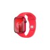 Apple Watch Series 9, Smartwatch(rot/rot, Aluminium, 45 mm, Sportarmband, Cellular)