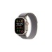 Apple Watch Ultra 2, Smartwatch(grün/grau, 49 mm, Trail Loop, Titangehäuse, Cellular)