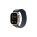 Apple Watch Ultra 2, Smartwatch(dunkelblau, 49 mm, Alpine Loop, Titangehäuse, Cellular)