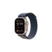 Apple Watch Ultra 2, Smartwatch(dunkelblaugrau, 49 mm, Alpine Loop, Titangehäuse, Cellular)