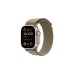 Apple Watch Ultra 2, Smartwatch(olivgrün, 49 mm, Alpine Loop, Titangehäuse, Cellular)