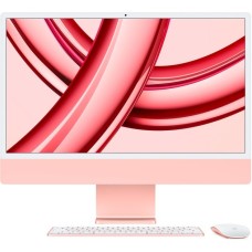 Apple iMac 59,62 cm (24") M3 2023, MAC-System(rot/rosé, macOS, Deutsch)