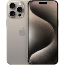 Apple iPhone 15 Pro Max 256GB, Handy(Titan Natur, iOS)