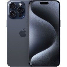 Apple iPhone 15 Pro Max 256GB, Handy(Titan Blau, iOS, NON DEP)
