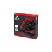 Arctic BioniX P120 PWM 120x120x27, Gehäuselüfter(schwarz/rot)
