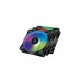 Arctic P12 PWM PST A-RGB 0dB 3er 120x120x25, Gehäuselüfter(schwarz/transparent, 3er Pack)