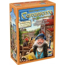 Asmodee Carcassonne - Abtei & Bürgermeister, Brettspiel(5. Erweiterung)