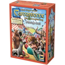 Asmodee Carcassonne - Manege frei!, Brettspiel(10. Erweiterung)