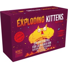 Asmodee Exploding Kittens - Party-Pack, Kartenspiel