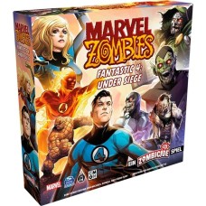 Asmodee Marvel Zombies - Fantastic 4 Under Siege, Kartenspiel(Erweiterung)