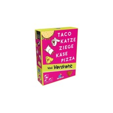 Asmodee Taco Katze Ziege Käse Pizza: Voll verdreht, Kartenspiel