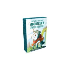 Asmodee Unstable Unicorns- Abenteuer Erweiterungsset, Kartenspiel(Erweiterung)
