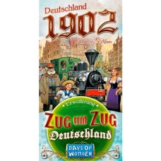 Asmodee Zug um Zug Deutschland: Deutschland 1902, Brettspiel(Erweiterung)