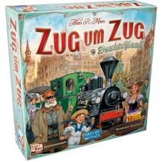 Asmodee Zug um Zug: Deutschland, Brettspiel(Neuauflage 2023, inkl. Erweiterung Deutschland 1902)