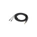 Audio-Technica ATH-AWAS/F, Kopfhörer(schwarz/rot, Klinke)