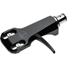 Audio-Technica AT-HS6 BK, Headshell(schwarz, Universelles ½"-Headshell für 4-Pin-Tonarme)