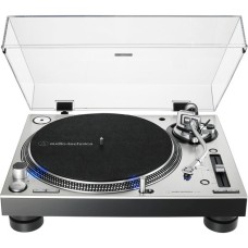 Audio-Technica AT-LP140X, Plattenspieler(silber)