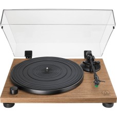 Audio-Technica AT-LPW40WN, Plattenspieler(schwarz/holz, Integrierter Phono-Vorverstärker, Manuelle Bedienung)