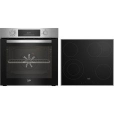 BEKO BBSE1132T0XFP, Backofen-Set(edelstahl, 60 cm)