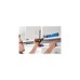 BESSEY 2x Einhand-Tischzwinge EZR15-6 SET(schwarz/rot, 150 / 60)