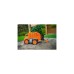 BIG Power-Worker Müllwagen + Figur, Spielfahrzeug(orange/grau)