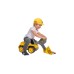 BIG Power-Worker Maxi-Loader, Kinderfahrzeug(gelb/grau)