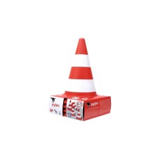 BIG Pylonen Set 4 Stück, Verkehrszeichen(orange/weiß)