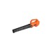 BLACK+DECKER Akku-Axial-Gebläse BCBL200B-XJ, 18Volt, Laubgebläse(orange/schwarz, ohne Akku und Ladegerät)