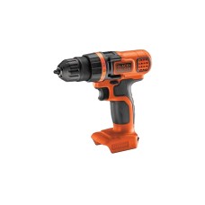 BLACK+DECKER Akku-Bohrschrauber BDCDD18N, 18Volt(orange/schwarz, ohne Akku und Ladegerät)