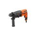 BLACK+DECKER Bohrhammer BEHS01K-QS(schwarz/orange, 650 Watt, Koffer)