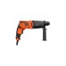 BLACK+DECKER Bohrhammer BEHS01-QS(schwarz/orange, 650 Watt)