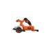 BLACK+DECKER Kompakt-Handkreissäge BES510(orange/schwarz, 400 Watt)