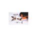 BLACK+DECKER Multifunktions-Werkzeug BCRT8IK-XJ, 7,2Volt(orange/schwarz, 52-teiliges Zubehör, im Koffer)