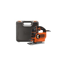 BLACK+DECKER Pendelhub-Stichsäge KS801SEK(orange/schwarz, Koffer, 550 Watt)