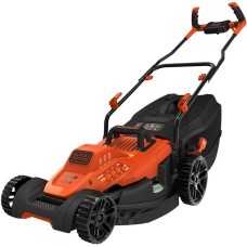 BLACK+DECKER Rasenmäher BEMW481BH-QS, 42cm(orange/schwarz, 1.800 Watt, Outlet)